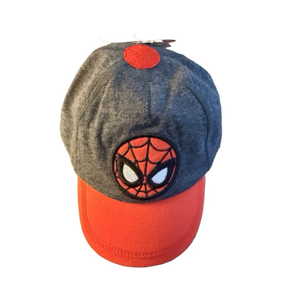 Marvel Spider Man Kids Baseball Cap Red Black Infant Cap Size 0-12 Month 